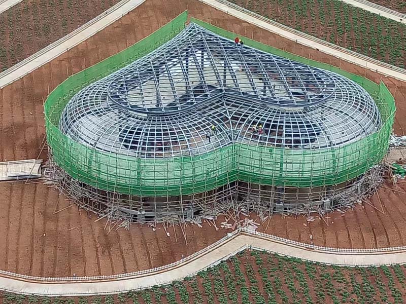 網(wǎng)架鋼結(jié)構(gòu)加工中變形問(wèn)題的處理方法您了解多少？