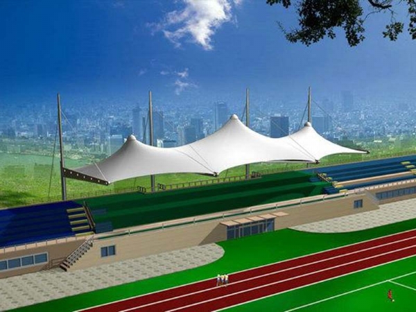 山東青島中學(xué)體育看臺(tái)